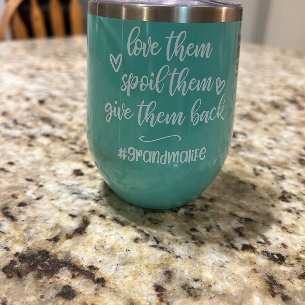 Pur Teal Mug with Heartfelt Message